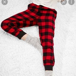 American Eagle Buffalo Plaid Joggers